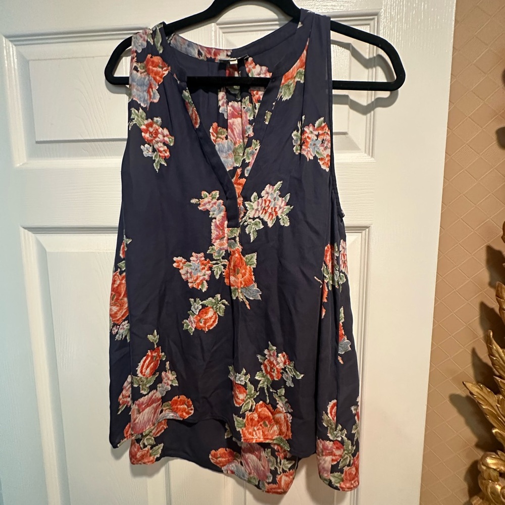 Joie Floral Sleeveless Top